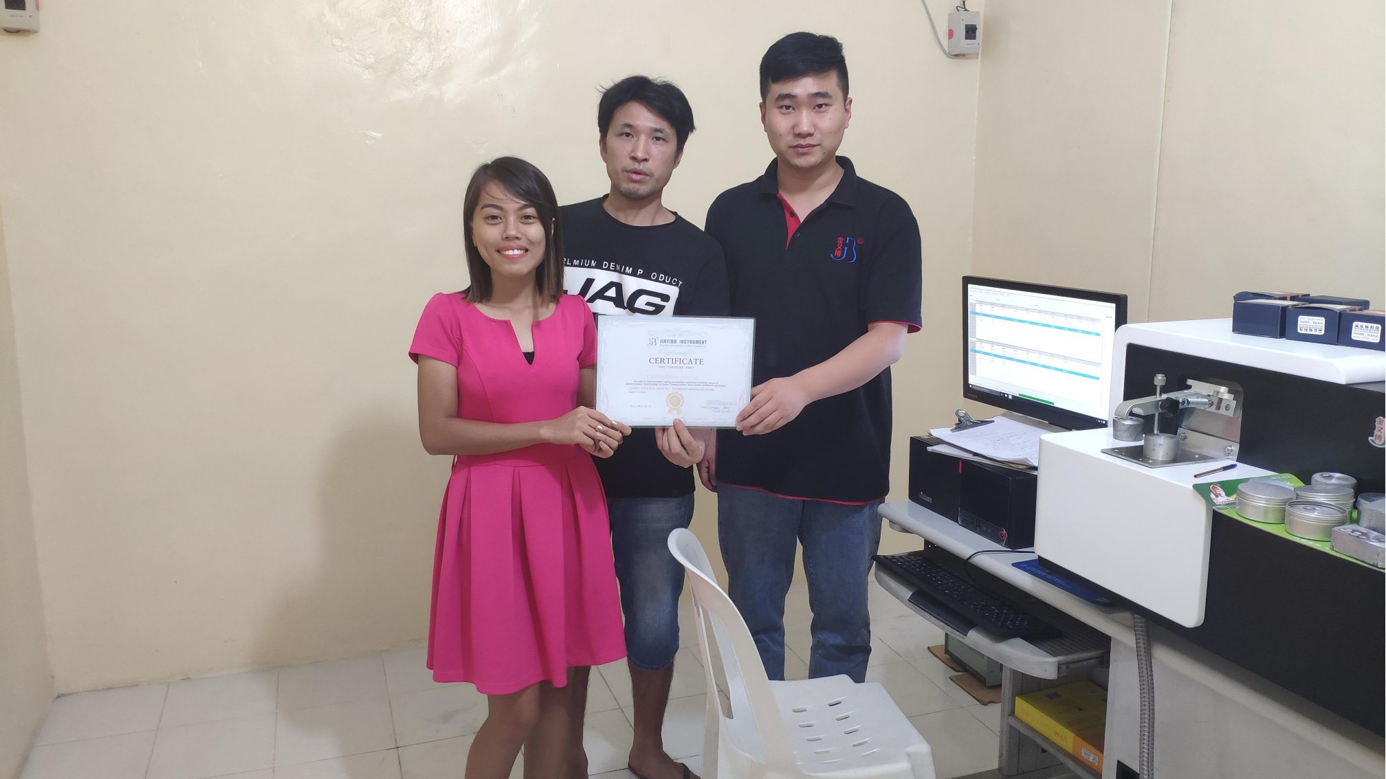 Espectrómetro de emisión óptica W5 para lingotes de aleaciones de aluminio ADC10, ADC12 y A356