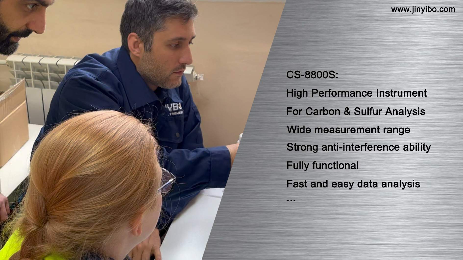 Analizador infrarrojo de carbono y azufre de alta frecuencia CS-8800S