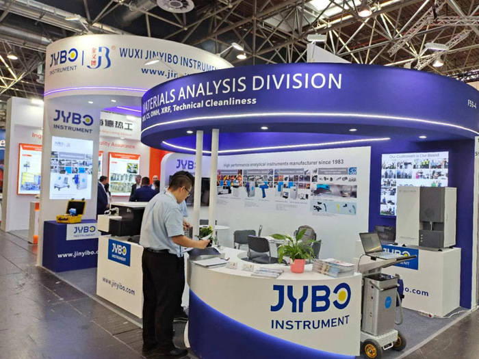 Jinyibo Instrument exhibió equipo confiable de análisis de materiales en GIFA 2023